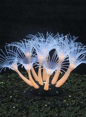 Realistic Coral Silicone Simulation Aquarium Ornaments