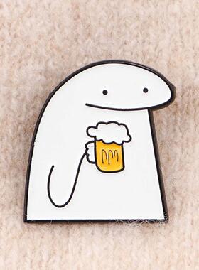 Funny Spanish Quotes Enamel Pin Cartoon Brooch Lapel P Badge