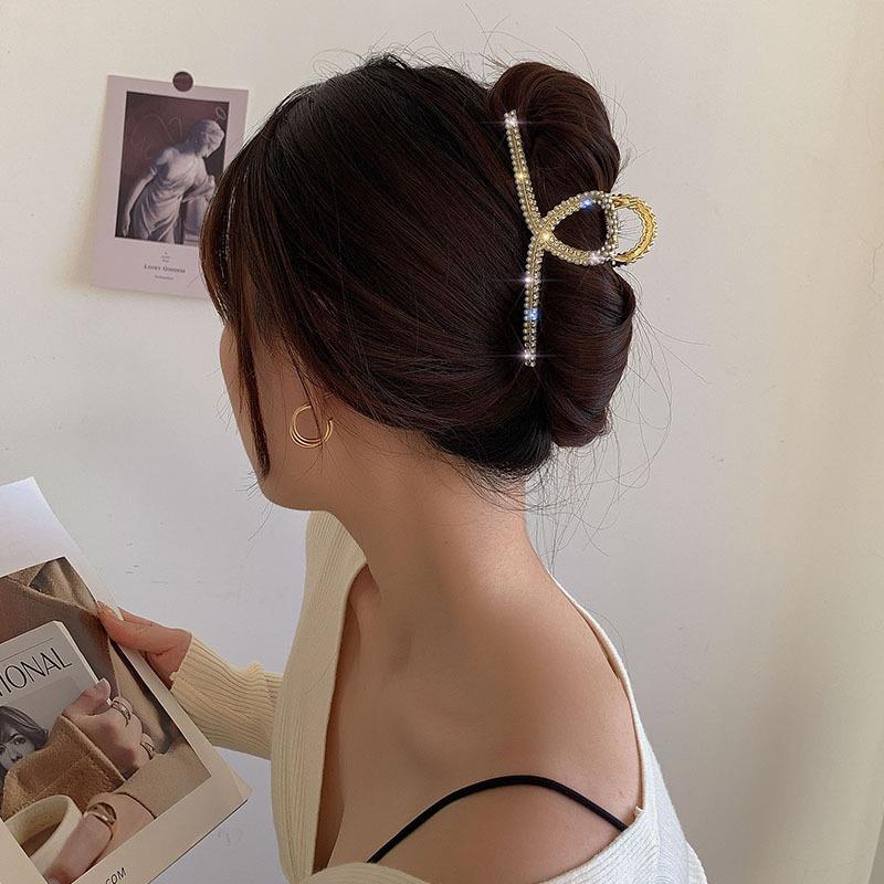 Hair clip female back spoon shark clip hair accessory发夹