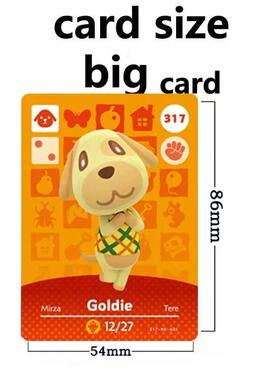 Various Amiibo Card welcome Animal Crossing: Horizons Vario