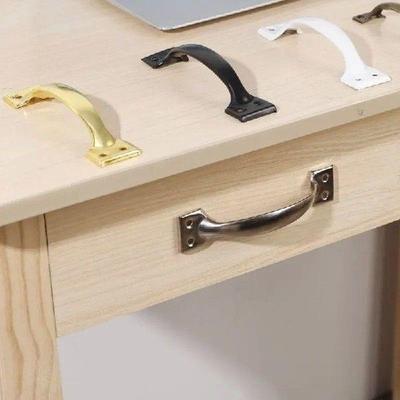 Metal Door Handle Cabinet Drawer Handle with Screws Set