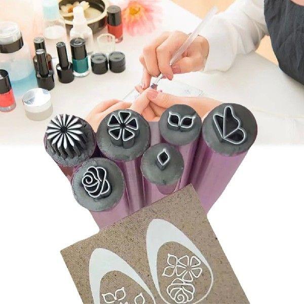16Pcs Nail Art Stamp Pen Set Nail Art Stamper Kit with