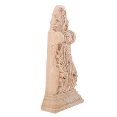 Carved Wood Capitals and Corbels Decorative Wall Mirror Dog