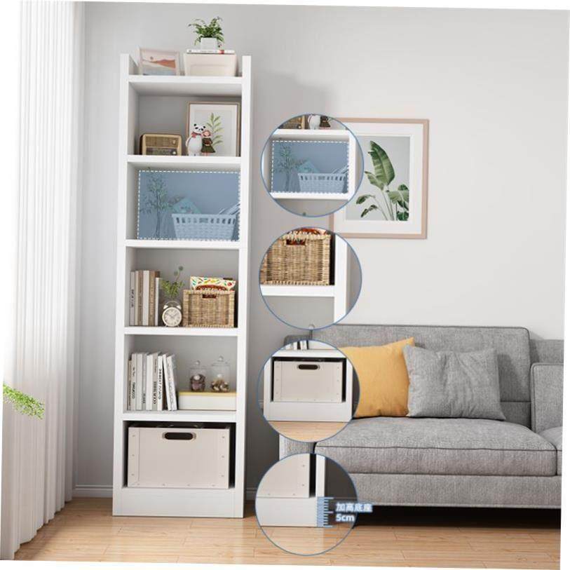 Bookshelf bedroom simple bookcase living room bookrack 书架