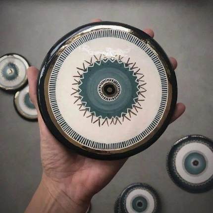 Evil Eye Acrylic Craft Decoration Wall Hanging Ornament