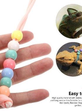 Bearded Dragon Walking Leash Lizard Hamster Adjustable Rope