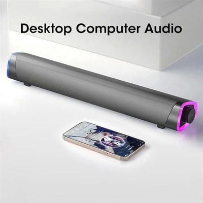 4D Computer Speaker Bar Stereo Sound Subwoofer Bluetooth