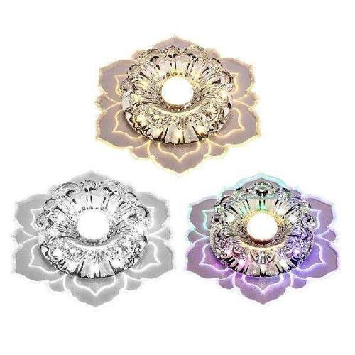 Modern LED Crystal Ceiling Lights Hallway Living Room