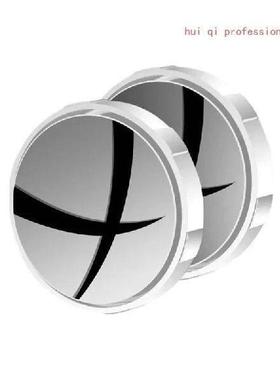 2pcs Blind Spots Mirrors Suction Cup Type 2in Glass Convex