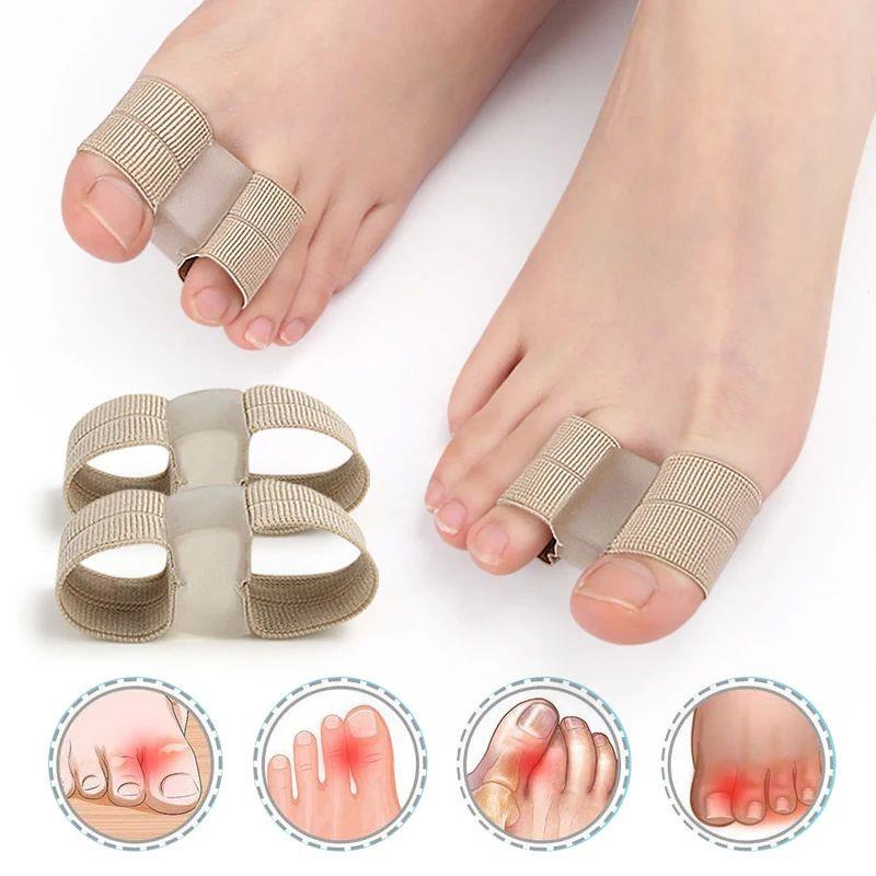 1Pc Foot Care Tool Silicone Toe Spreader Separator Bunion Ha