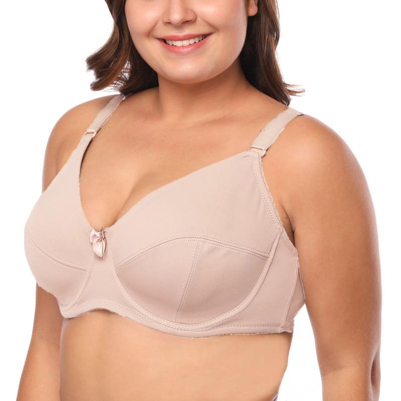 Plus Size Women Bra Mother&#39;s lingerie Big Cup Ultra