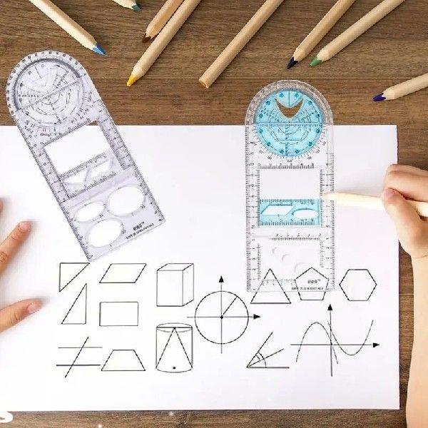 Mathematics Drawing Ruler Students Geometric Drawing