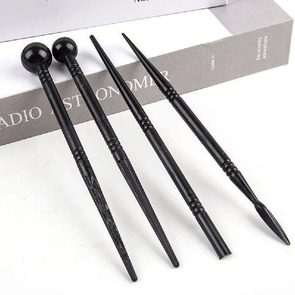 4Pcs/Set Cake Bakeware Carved Pens Flower Modelling Tools