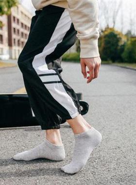 ay Breathable Cotton Sports Socks Male Short Socks Women Men
