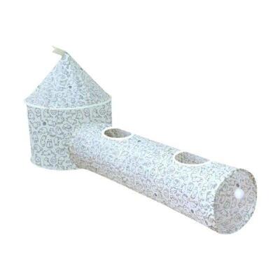 Cat Tunnel Cat Climbing Frame and Play Ball for Hamster