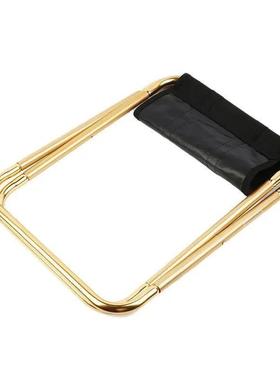 Outdoor Camping Chair Golden Aluminum Alloy Folding Chair Wi