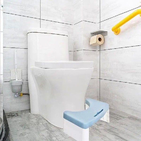 Toilet Foot Stool For Adults Poop Stool With Mobile Phone