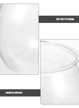 Mini House Vase Fish Bowl Plastic Goldfish Small Tank