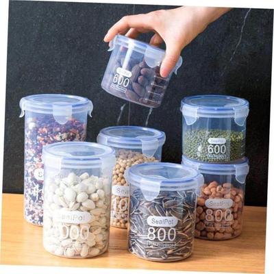 Airtight Kitchen Storage Jar Sealed Food Container Gra密封罐