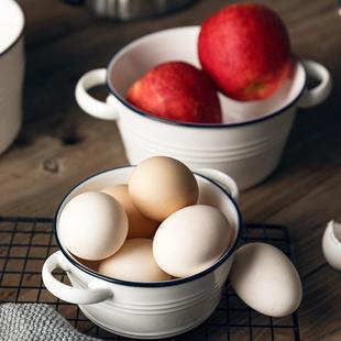 decor ceramic tableware Nordic bowl home salad set style