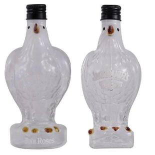 Whisky Vodka Wine Creative Animal Glass Bottle Statue Eagle