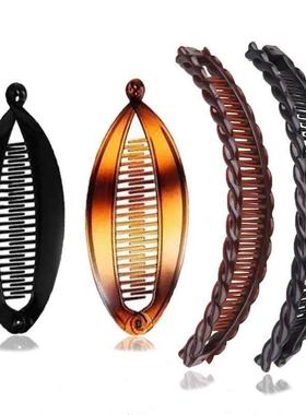 Hair clip set banana clip coiled hair clip fish clip ponyta