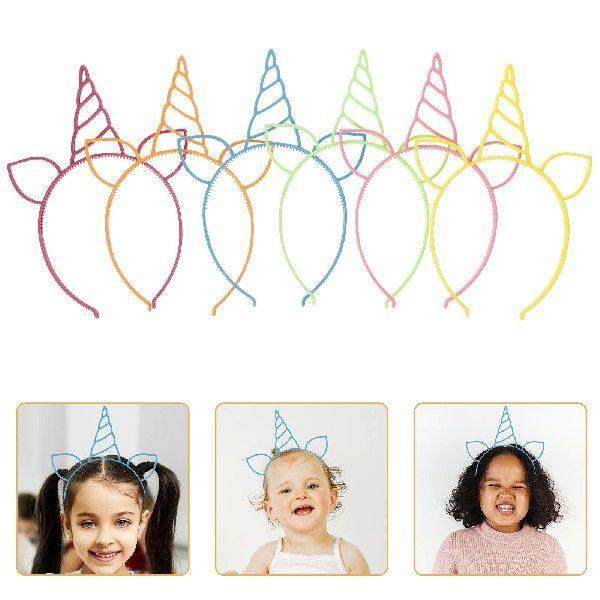 18 Pcs Headband for Girls Hair Ribbon Unicorn Headbands