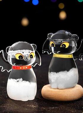 Cute Demons Cat Storm Glass Barometer Bottles Weather