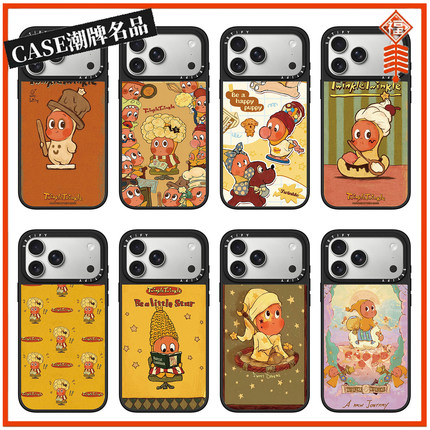 CASE玩趣星星人12适用iPhone17Pro苹果16Promax手机壳13高级感14防摔套15可爱16Pro女款17Promax磁吸Plus/Air