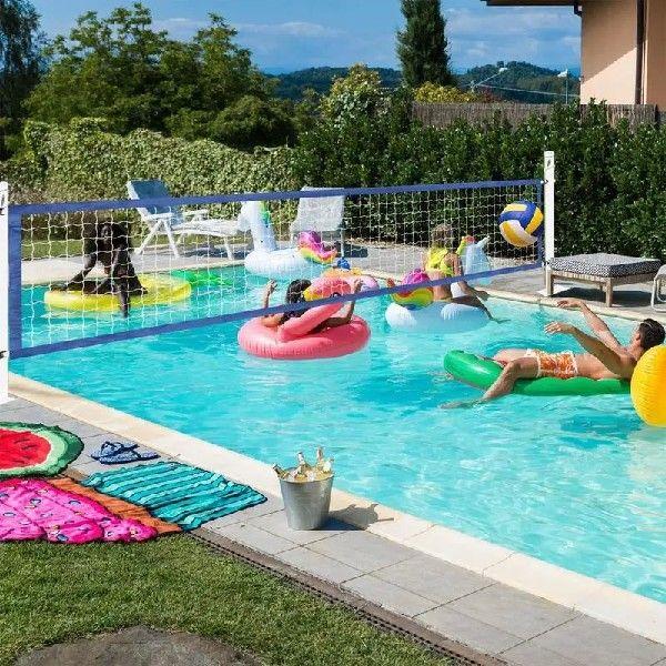 Volleyball Net For Pool Portable 15 X 3FT Volleyball Net