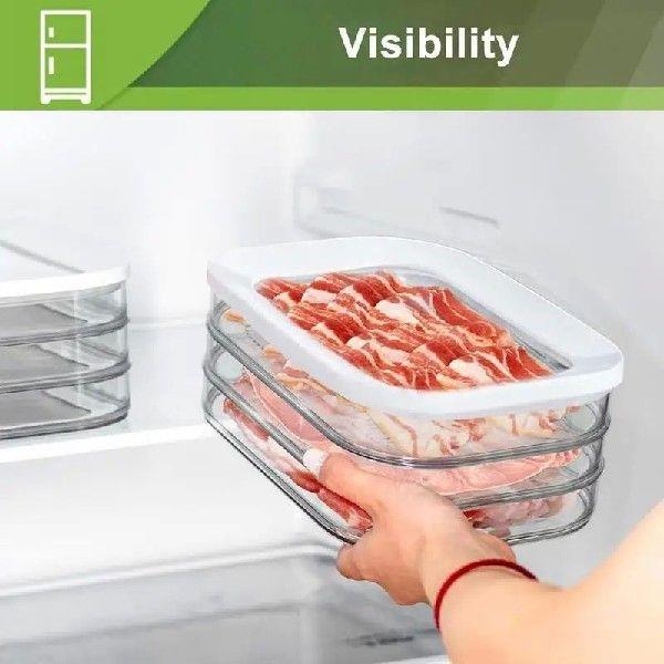Lunch Meat Storage Bacon Storage Keeper Box Food Storage