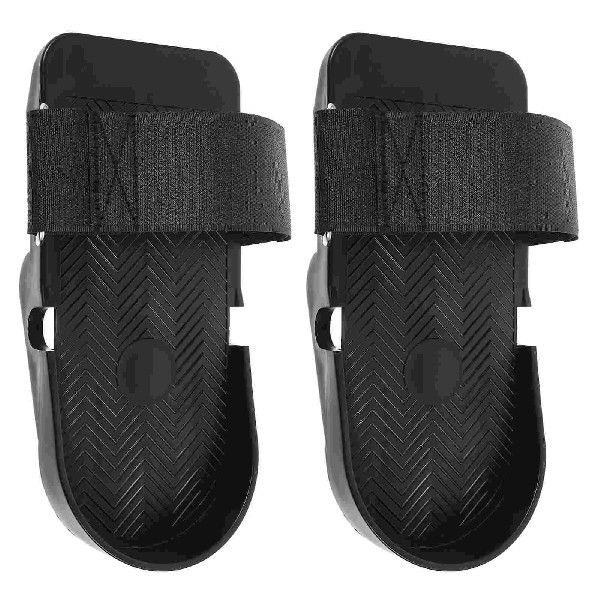 Rowing Machine Foot Pedals Fitness Flat Indoor Anti-skid