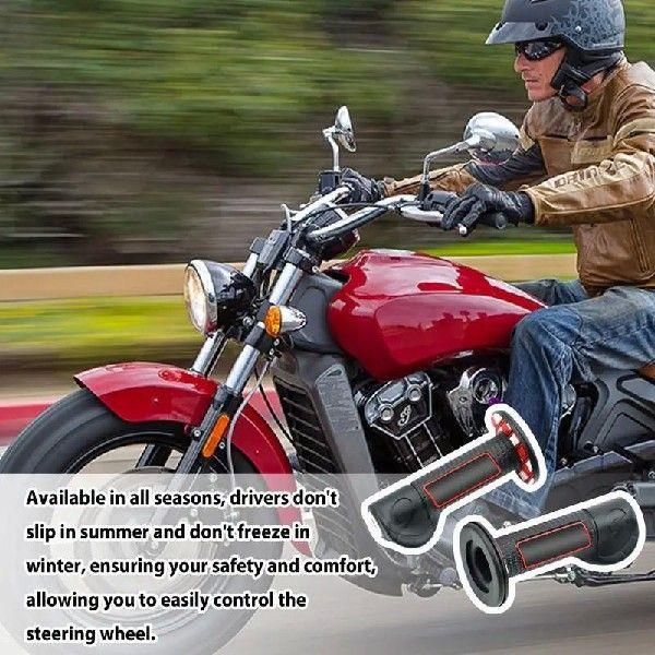 Motorcycle Grips Handlebar Rubber Non-Slip Motorcycle Grips