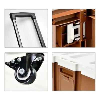 Wheeled Carts Foldable For Outdoor Camping Car Picnic