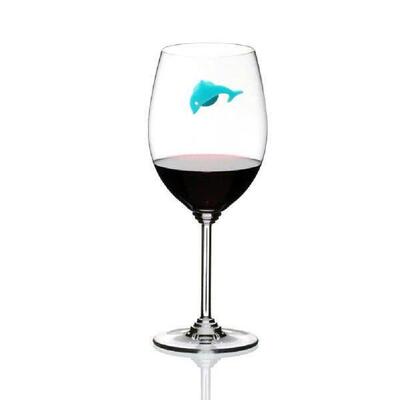 24 Pcs Glass Labels Silicone Drink Markers Party Identifier