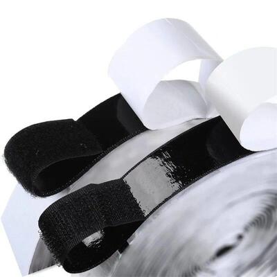 1M Strong Self Adhesive Hook and Loop Fastener Tape Double S