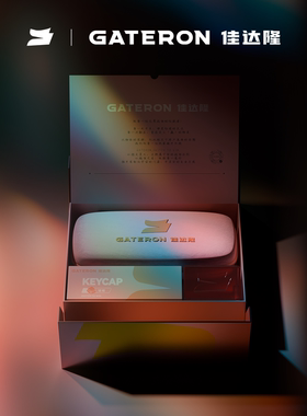 gateron佳达隆MK60定制礼盒 搭载GT60PRO 磁玉air轴游戏机械键盘