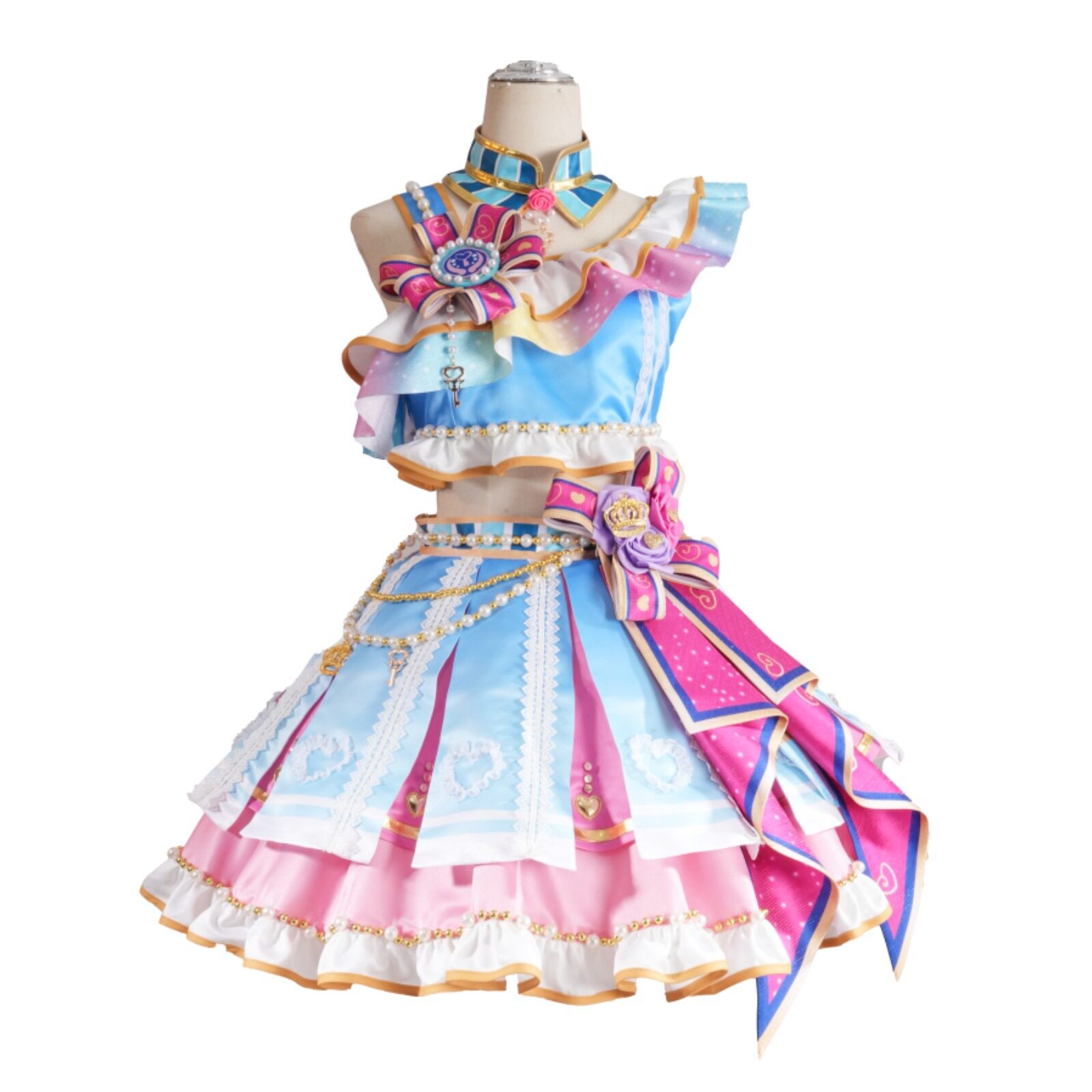 偶像活动cos服星宫莓雾矢葵拉拉队cosplay二次元动漫可爱女装全套