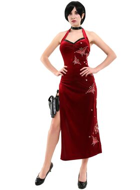 ResidentEvil生化危机重置版cos艾达王Ada旗袍cosplay舞台服装