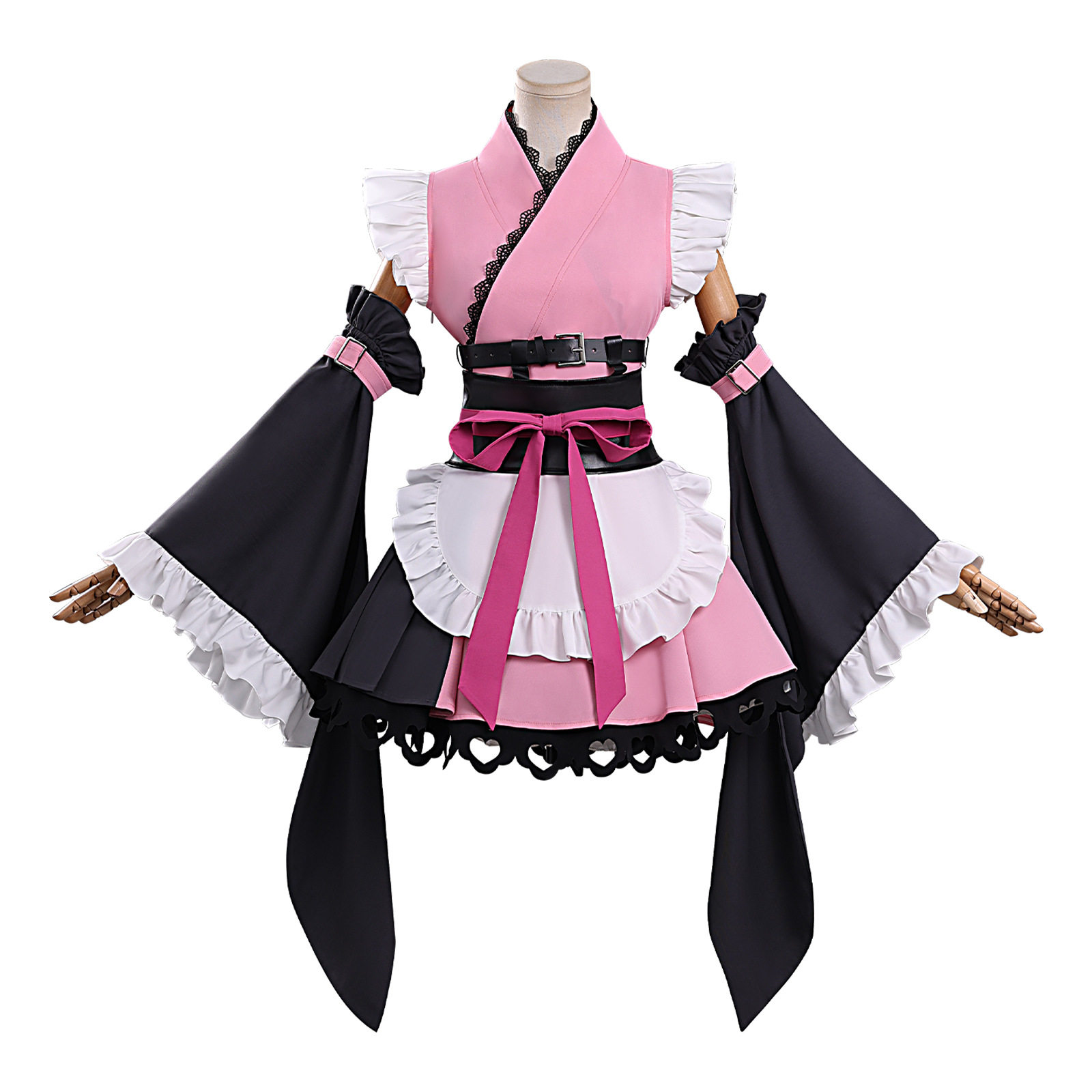 超时空辉夜姬cos服驹泽乃依和风露肩宽袖全套cosplay动漫表演服装