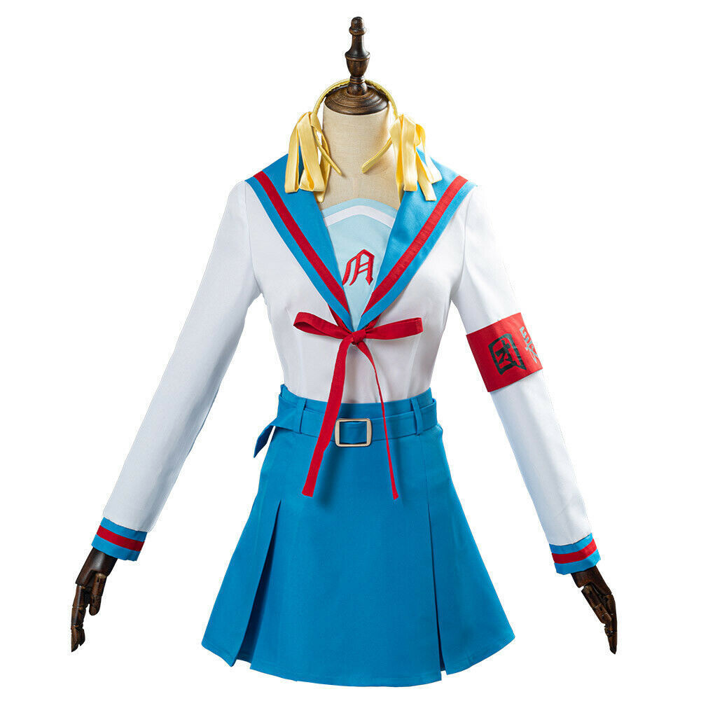 宫春日的忧郁COS凉宫春日套cosplay女装日漫水手服套装