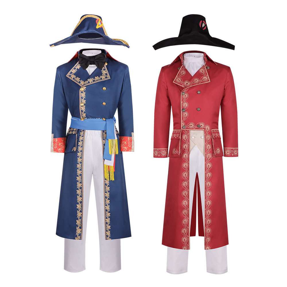 电影Napoleon拿破仑cos服节日中世纪宫廷复古骑士服cosplay万圣节