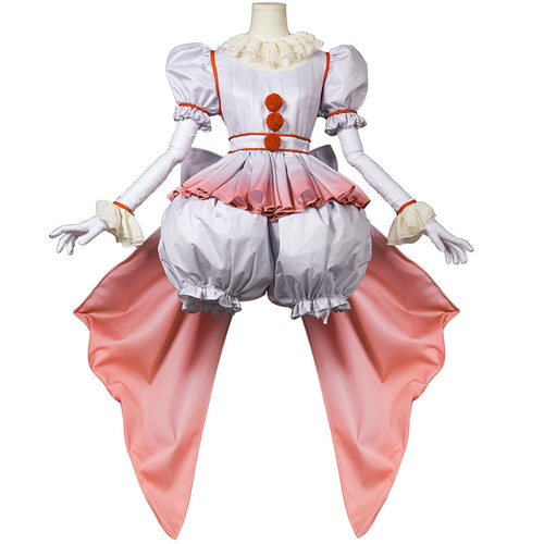 厂家直供小丑回魂HORROR少女cos服万圣节服装小丑造型cosplay服装
