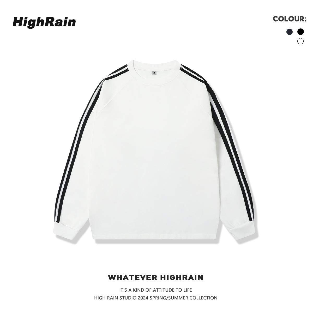 美式纯棉长袖T恤女春秋新款