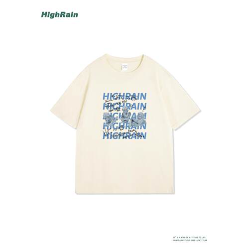 HighRain夏季新款数学公式小天使