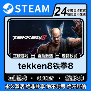 steam正版 tekken8铁拳8全DLC激活入库在线畅玩电脑游戏pc中文