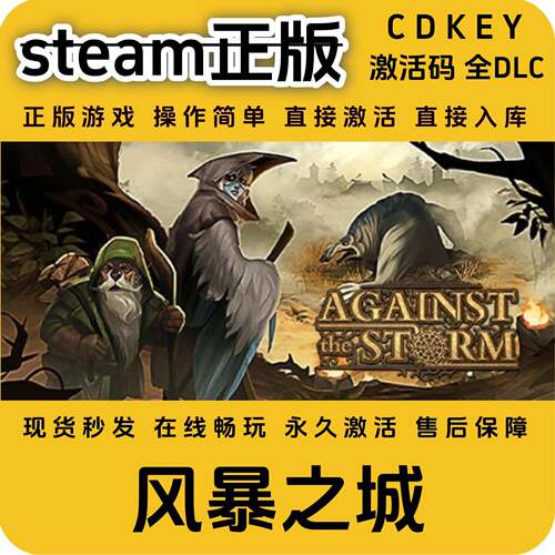 风暴之城steam正版入库全DLC国区cdkey全球区激活码pc激活码入库