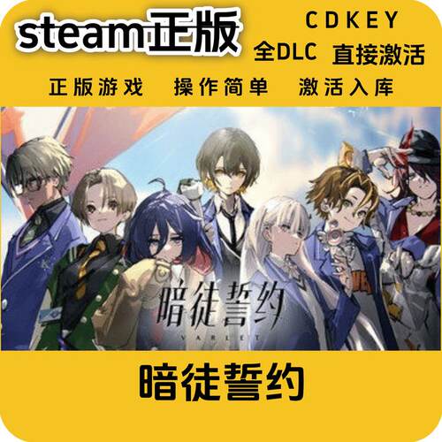 暗徒誓约steam正版激活码入库国区全DLCcdkey入库国区全DLC入库
