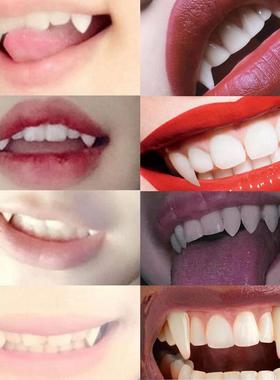 Halloween Decoration Vampire Teeth Fangs Dentures Props Hall