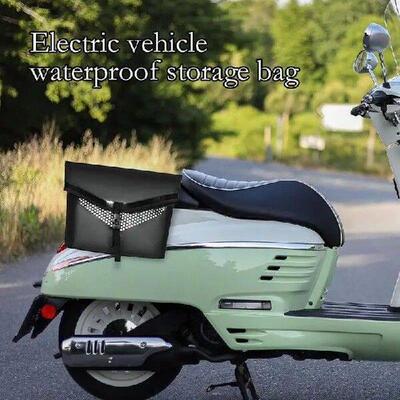Electric Vehicle Front Bag Portable Cycling Organizer Pouch